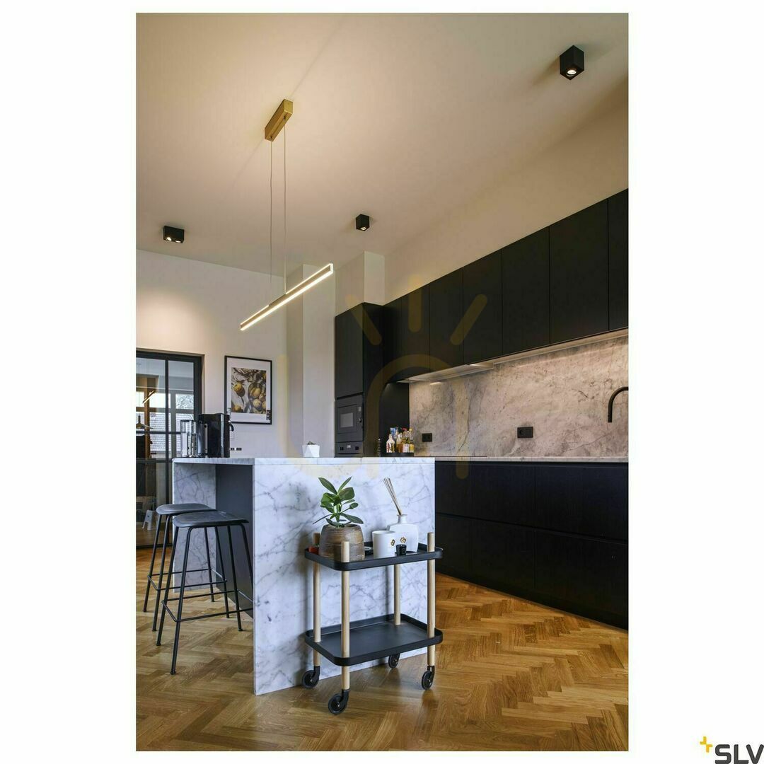 Obejrzyj Lampa sufitowa SLV TRILEDO Double Square czarna GU10 2x10W 1002005 Lampa sufitowa SLV TRILEDO Double Square czarna GU10 2x10W 1002005