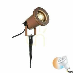 Reflektor zewnętrzny SLV Nautilus 1001964 rdzawy 11W IP44/IP65 small 0