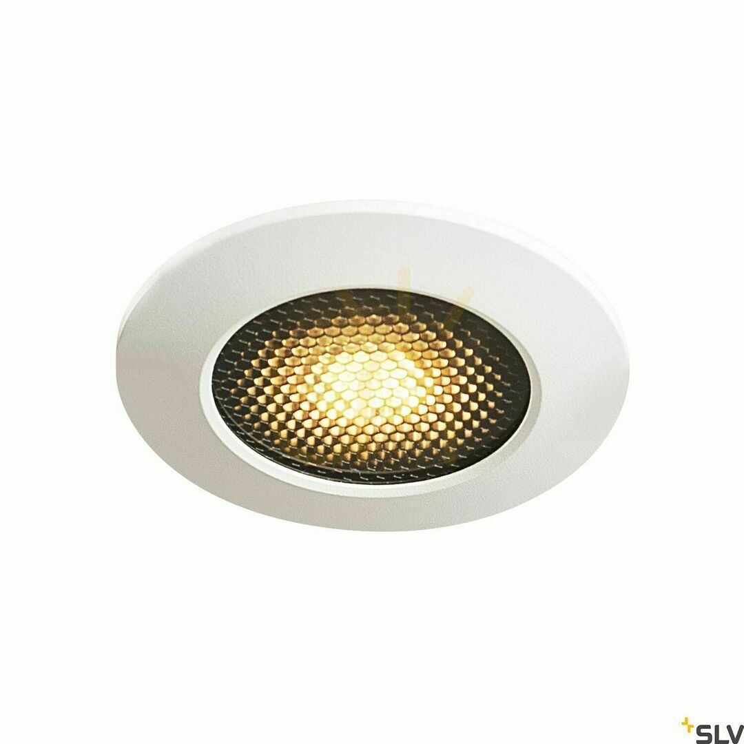 Obejrzyj Oprawa wpuszczana zewnętrzna SLV VARU GU10 IP65 biała 10 cm 1001931 Oprawa wpuszczana zewnętrzna SLV VARU GU10 IP65 biała 10 cm 1001931