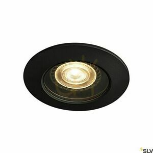 Oprawa wpuszczana zewnętrzna SLV VARU GU10 czarna 10 cm IP65 1001930 small 5