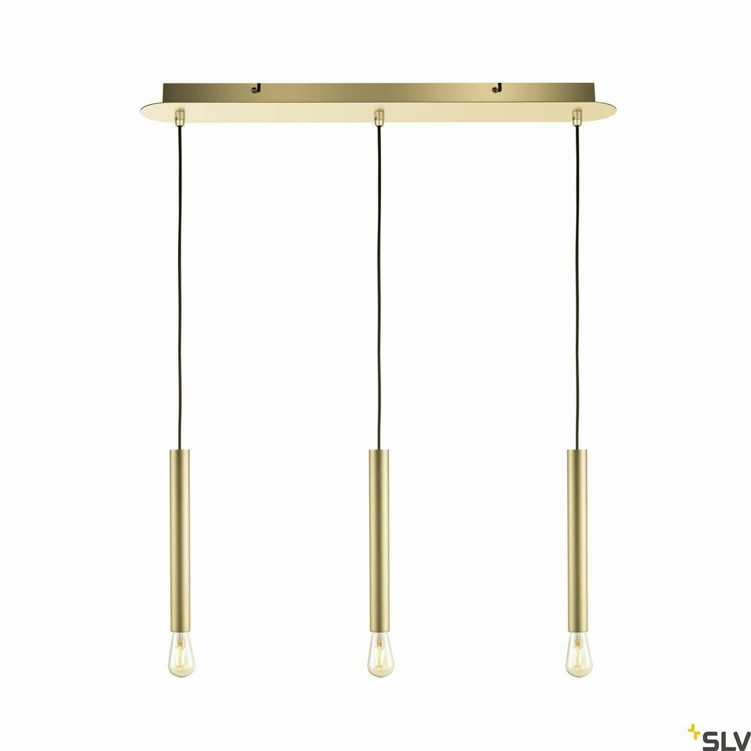 Obejrzyj Rozeta sufitowa potrójna SLV FITU złota 60 cm 1002264 Rozeta sufitowa potrójna SLV FITU złota 60 cm 1002264