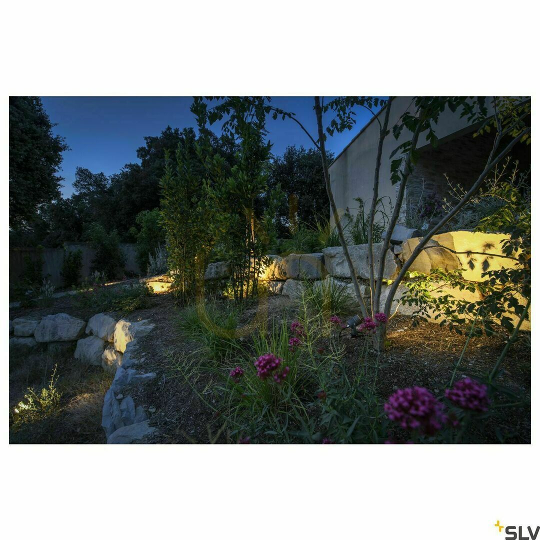 Pokaż Reflektor zewnętrzny gruntowy SLV LED SPIKE antracyt 6W 3000K IP55 1002201 Reflektor zewnętrzny gruntowy SLV LED SPIKE antracyt 6W 3000K IP55 1002201