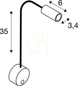 Oświetlenie obrazów SLV DIO FLEX PLATE białe LED 49,8 cm 3000K 1002118 3 Oświetlenie obrazów SLV DIO FLEX PLATE białe LED 49,8 cm 3000K 1002118 small 3