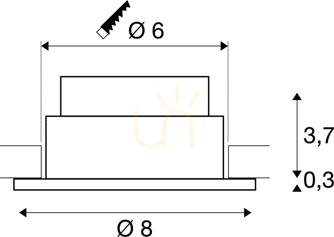 Zobacz Oprawa wpuszczana SLV PATTA-I aluminium 7,3W IP65 3000K 1002100 Oprawa wpuszczana SLV PATTA-I aluminium 7,3W IP65 3000K 1002100