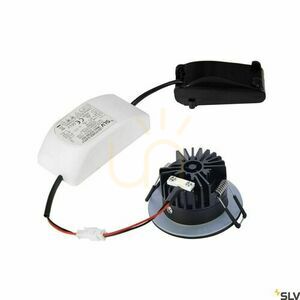Oprawa wpuszczana SLV PATTA-I czarna 7,3W IP65 Dim to Warm 1002098 small 1