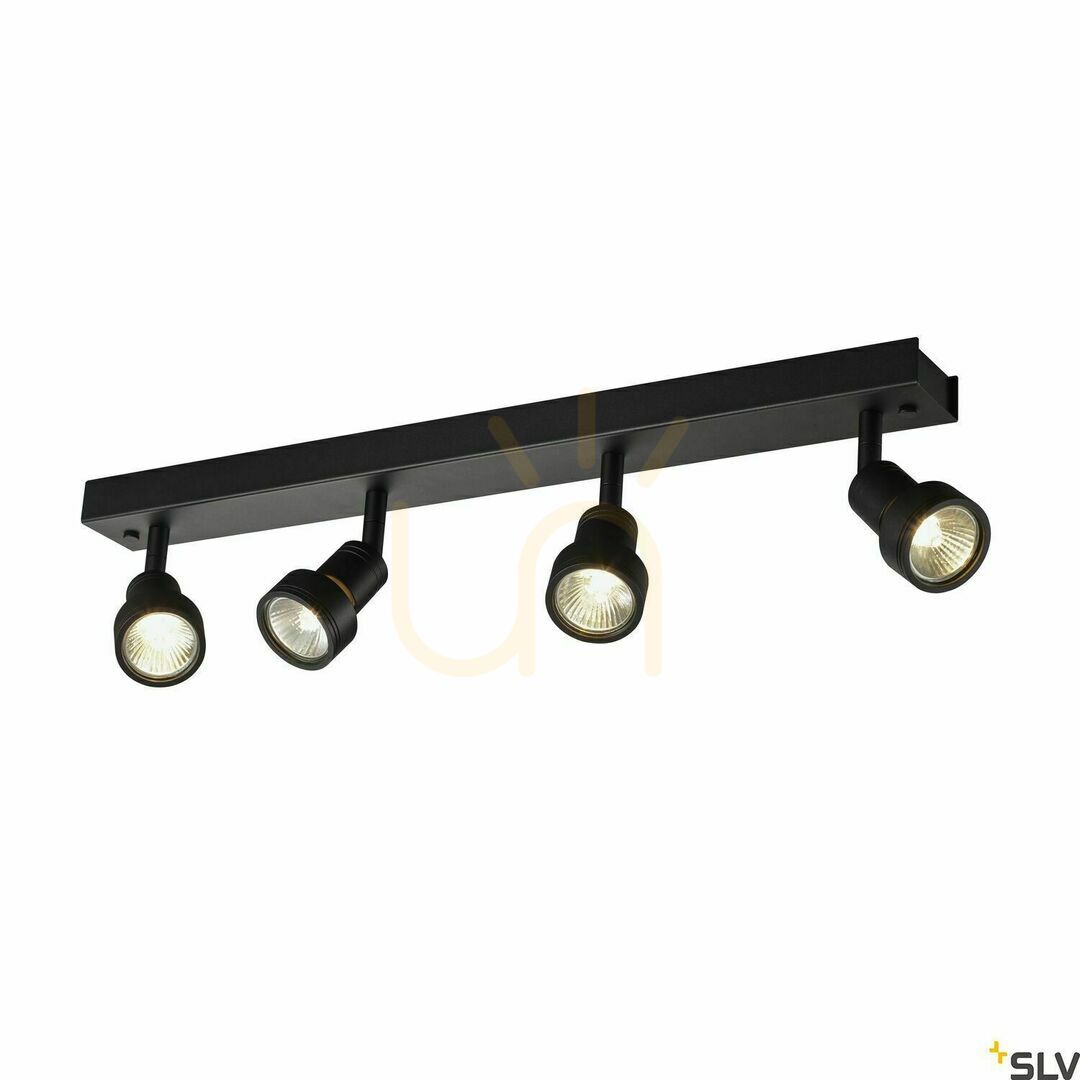 Pokaż Oprawa wpuszczana SLV PURI czarna GU10 50W 56 cm 1002029 Oprawa wpuszczana SLV PURI czarna GU10 50W 56 cm 1002029