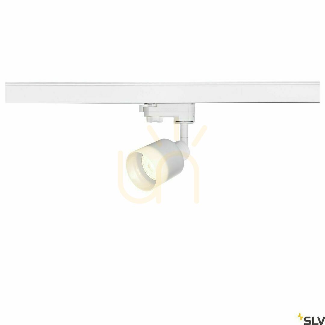 Pokaż Reflektor do szynoprzewodu 3-fazowego SLV PURI TRACK biały GU10 10W 1001872 Reflektor do szynoprzewodu 3-fazowego SLV PURI TRACK biały GU10 10W 1001872