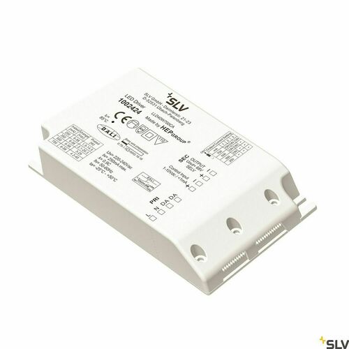 Sprawdź Sterownik LED SLV MEDO 400 DALI 1-10V ściemnialny biały 1002424