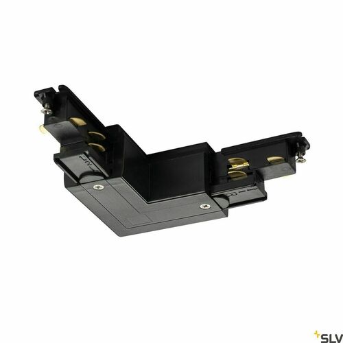 Sprawdź Łącznik kątowy z zasilaniem DALI SLV S-TRACK 3-fazowy czarny 1002648