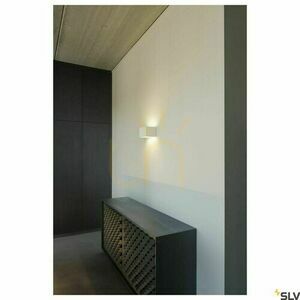 Lampa natynkowa ścienna SLV PLASTRA QT-DE12 biała gipsowa 20W 1002238 small 3