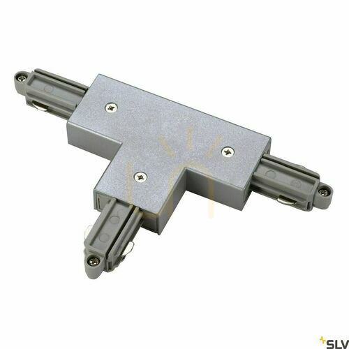 Sprawdź Łącznik T z zasilaniem do szynoprzewodu 1-fazowego SLV 1 SYSTEM szary 143072