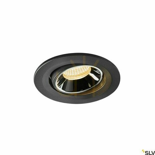 Sprawdź Oprawa wpuszczana SLV NUMINOS MOVE S czarna/chrom 8,6W 3000K 1005342