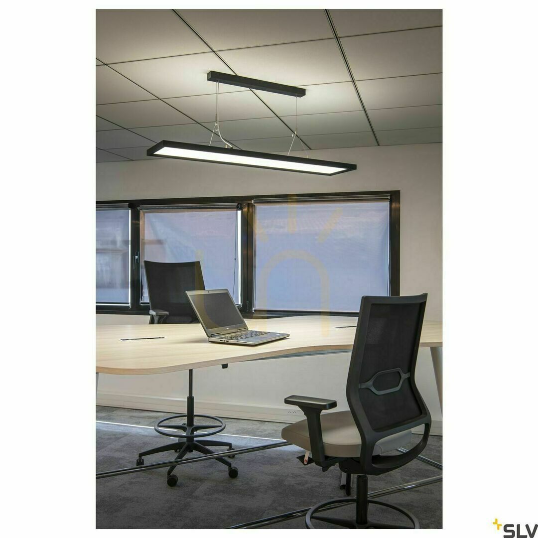 Pokaż Lampa wisząca SLV WORKLIGHT DALI 120 cm czarna LED 57W 4000K 1005395 Lampa wisząca SLV WORKLIGHT DALI 120 cm czarna LED 57W 4000K 1005395