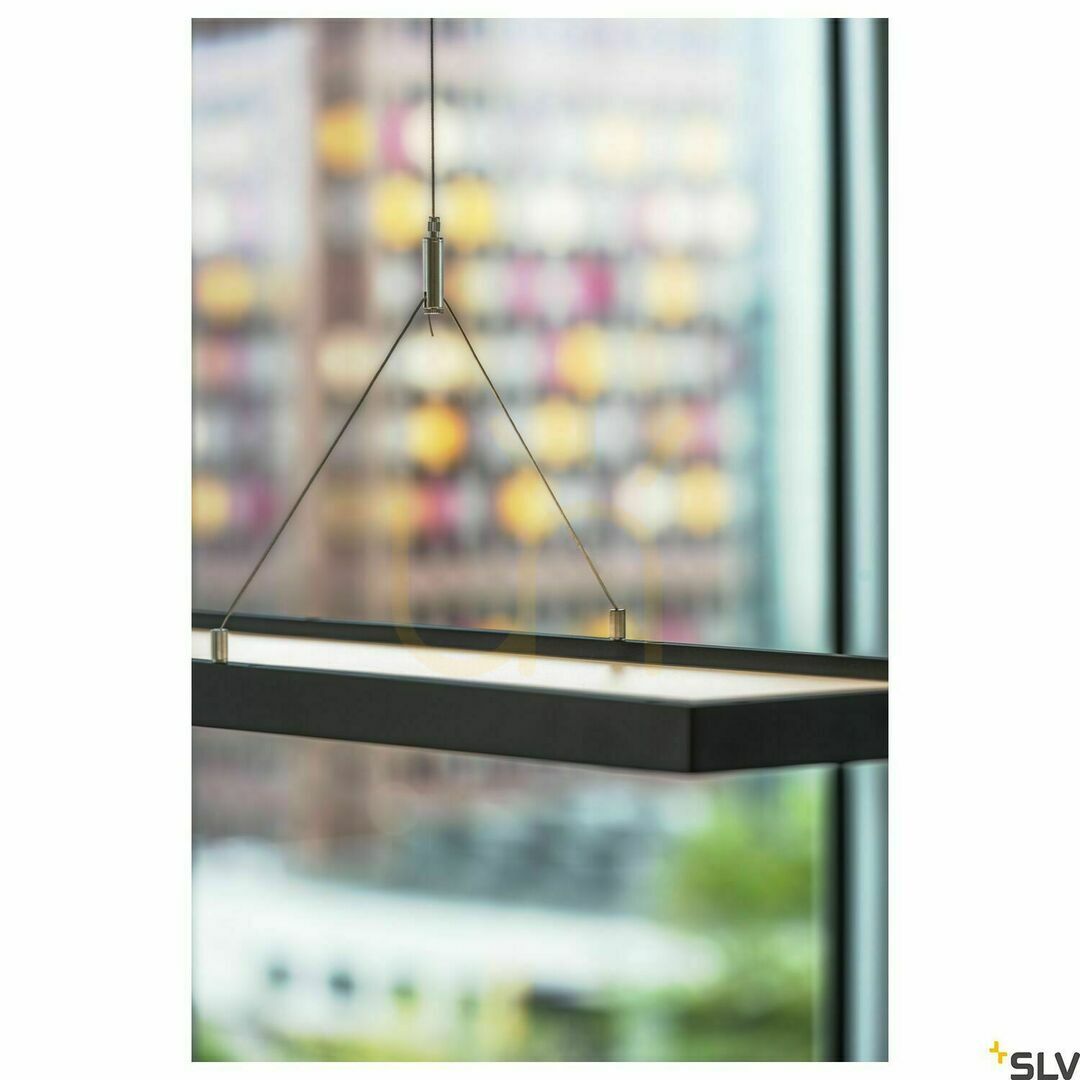 Sprawdź Lampa wisząca SLV WORKLIGHT DALI 120 cm czarna LED 57W 4000K 1005395 Lampa wisząca SLV WORKLIGHT DALI 120 cm czarna LED 57W 4000K 1005395