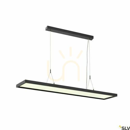 Sprawdź Lampa wisząca SLV WORKLIGHT DALI 120 cm czarna LED 57W 4000K 1005395