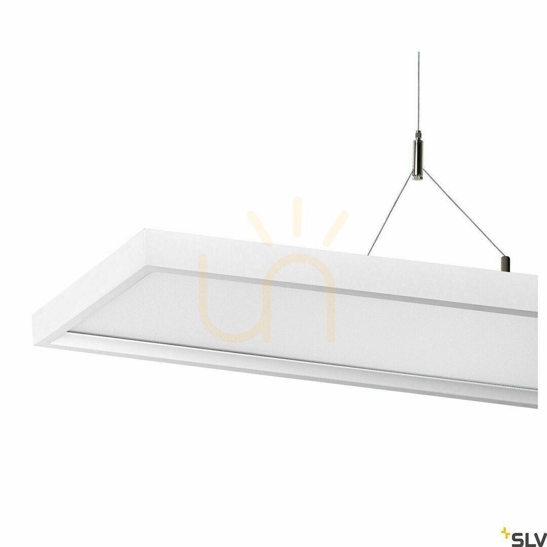 Obejrzyj Lampa wisząca SLV WORKLIGHT DALI biała 57W 4000K 120 cm 1005396 Lampa wisząca SLV WORKLIGHT DALI biała 57W 4000K 120 cm 1005396