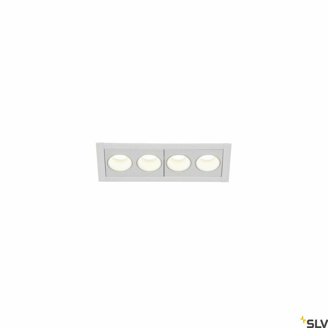 Sprawdź Oprawa wpuszczana SLV MILANDOS 4 biała LED 3000K 650 lm 1005410 Oprawa wpuszczana SLV MILANDOS 4 biała LED 3000K 650 lm 1005410