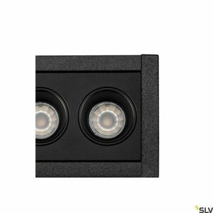 Oprawa wpuszczana SLV MILANDOS 4 czarna LED 520 lm 3000K 1005408 small 2