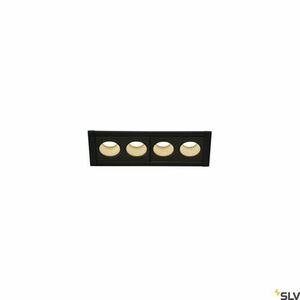 Oprawa wpuszczana SLV MILANDOS 4 czarna LED 520 lm 3000K 1005408 small 0