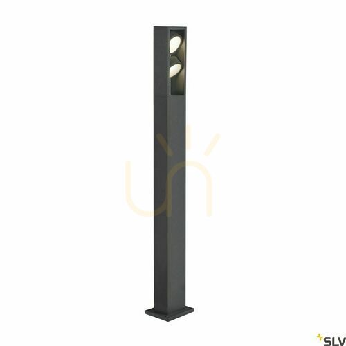 Sprawdź Słupek oświetleniowy SLV ESKINA FRAME 125 antracyt 2xLED IP65 1005439