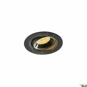 Oprawa wpuszczana SLV NUMINOS MOVE XS 7W 2700K czarna/chrom 1005561 small 0