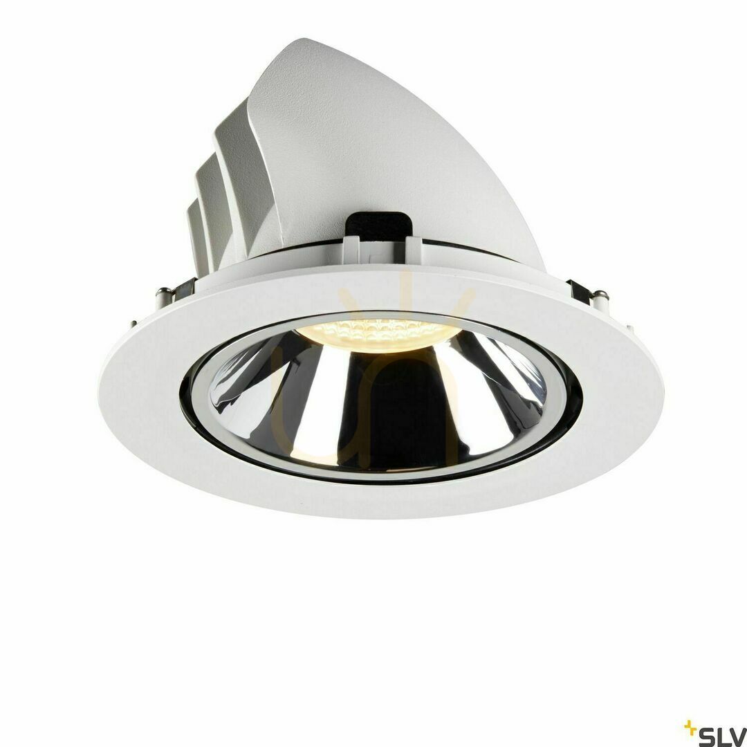 Zobacz Oprawa wpuszczana SLV NUMINOS GIMBLE XL biała/chrom 37,4W 3000K 1006064 Oprawa wpuszczana SLV NUMINOS GIMBLE XL biała/chrom 37,4W 3000K 1006064