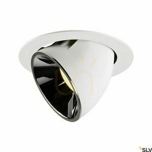 Oprawa wpuszczana SLV NUMINOS GIMBLE XL biała/chrom 37,4W 3000K 1006061 small 0