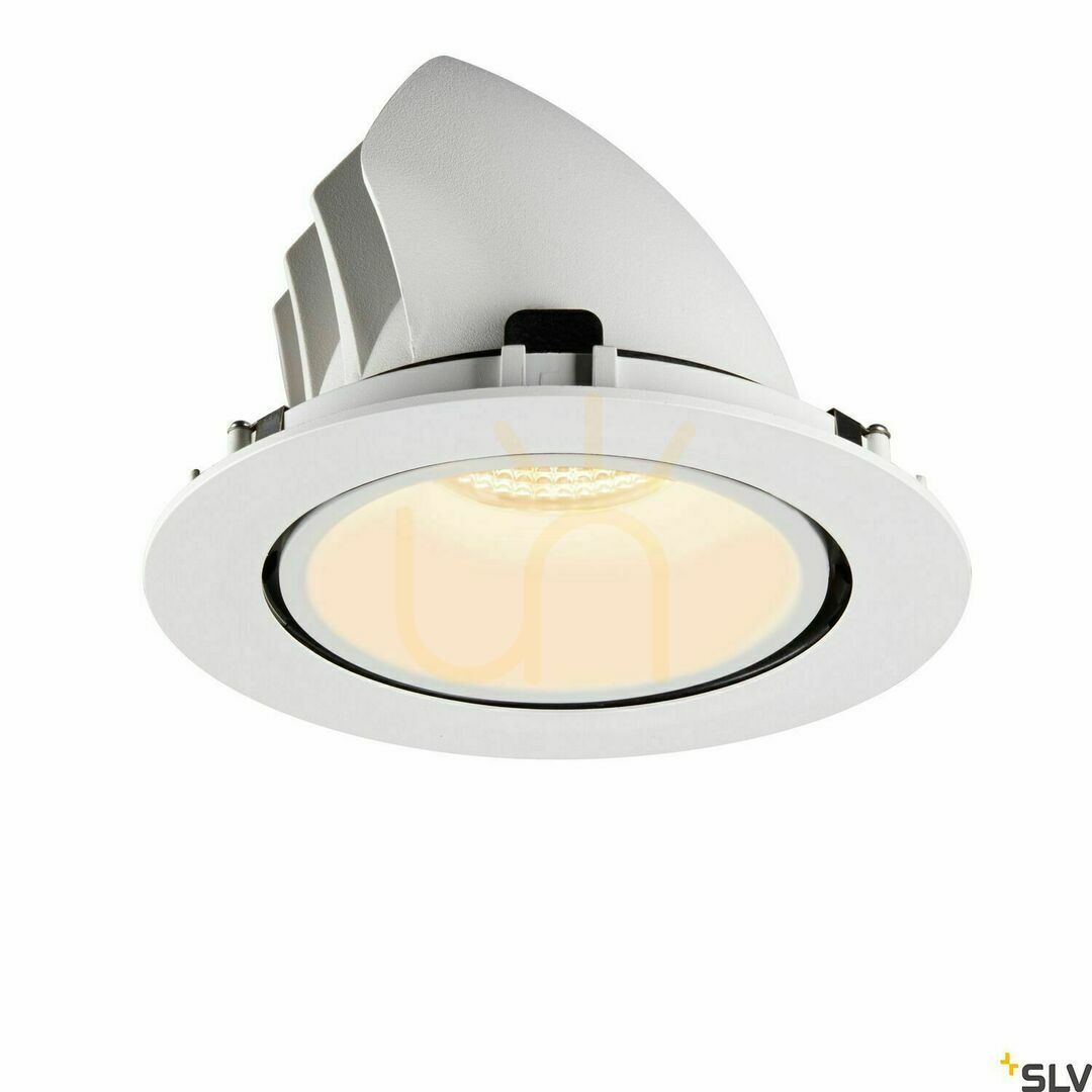 Zobacz Oprawa wpuszczana SLV NUMINOS GIMBLE XL biała 37,4W 2700K 3500lm 1006045 Oprawa wpuszczana SLV NUMINOS GIMBLE XL biała 37,4W 2700K 3500lm 1006045