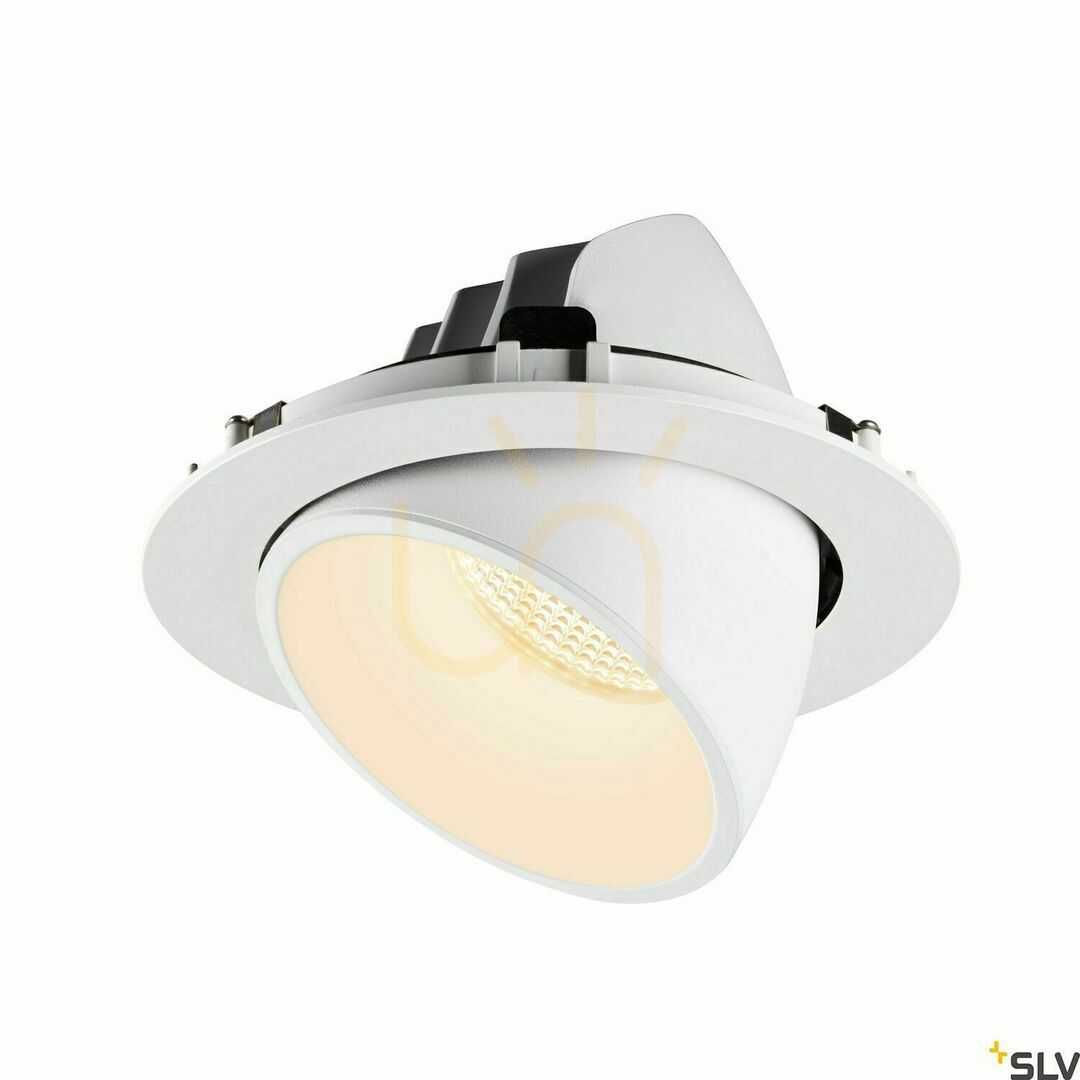 Obejrzyj Oprawa wpuszczana SLV NUMINOS GIMBLE XL biała 37,4W 2700K 1006042 Oprawa wpuszczana SLV NUMINOS GIMBLE XL biała 37,4W 2700K 1006042