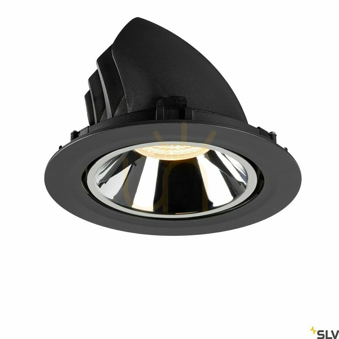 Zobacz Oprawa wpuszczana SLV NUMINOS GIMBLE XL czarna/chrom 37,4W 2700K 1006037 Oprawa wpuszczana SLV NUMINOS GIMBLE XL czarna/chrom 37,4W 2700K 1006037