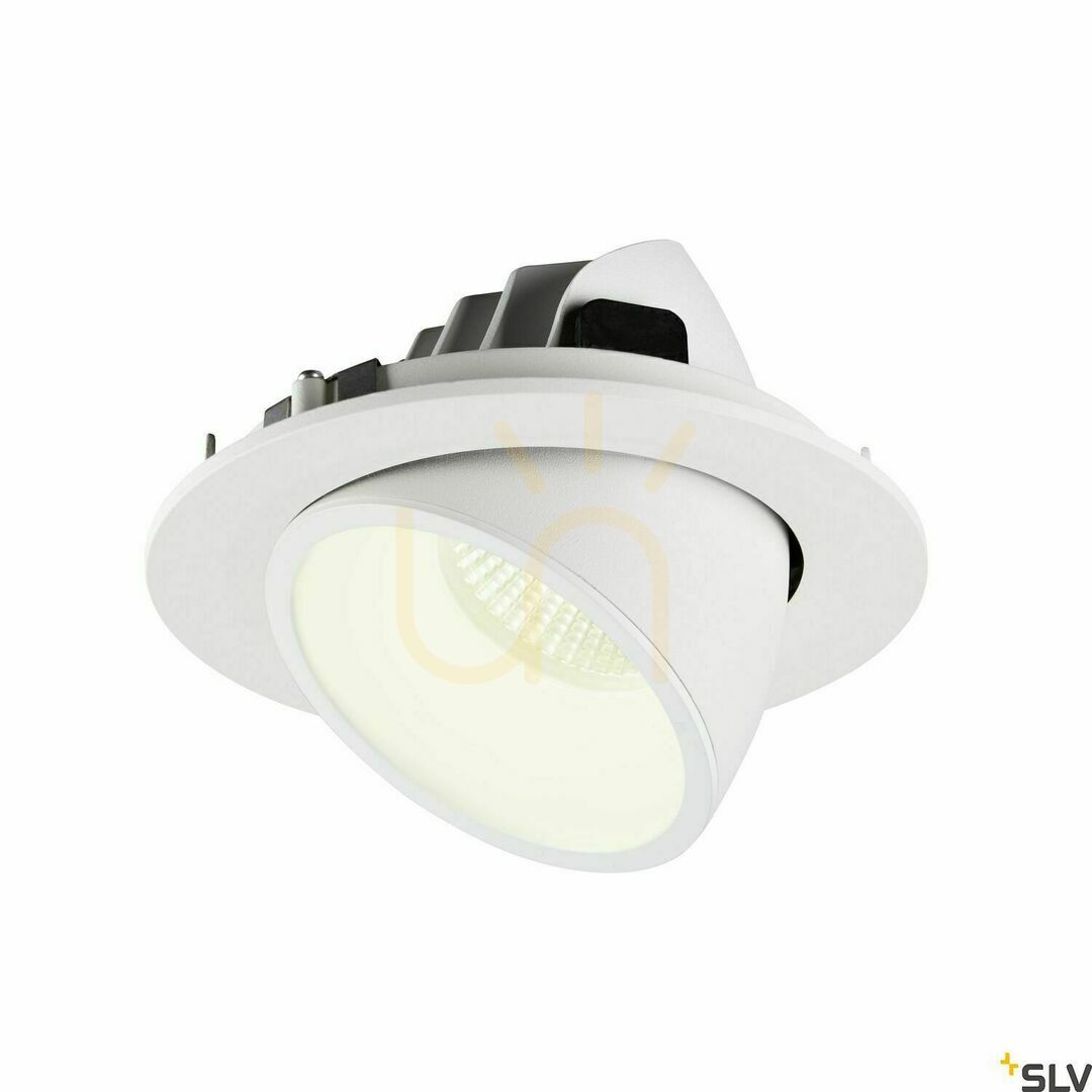 Obejrzyj Oprawa wpuszczana SLV NUMINOS GIMBLE L biała 25,4W 4000K 2450 lm 1006027 Oprawa wpuszczana SLV NUMINOS GIMBLE L biała 25,4W 4000K 2450 lm 1006027