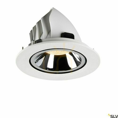 Sprawdź Oprawa wpuszczana SLV NUMINOS GIMBLE L biała/chrom 25,4W 2700K 1005986