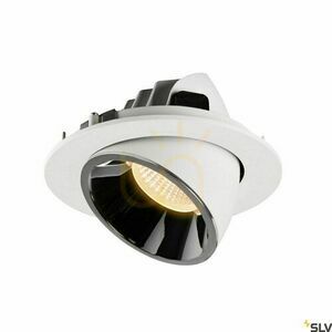 Oprawa wpuszczana SLV NUMINOS GIMBLE L biała/chrom 25,4W 2700K 1005986 small 2