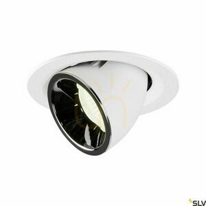Oprawa wpuszczana SLV NUMINOS GIMBLE M biała/chrom 17,5W 4000K 1005971 small 0
