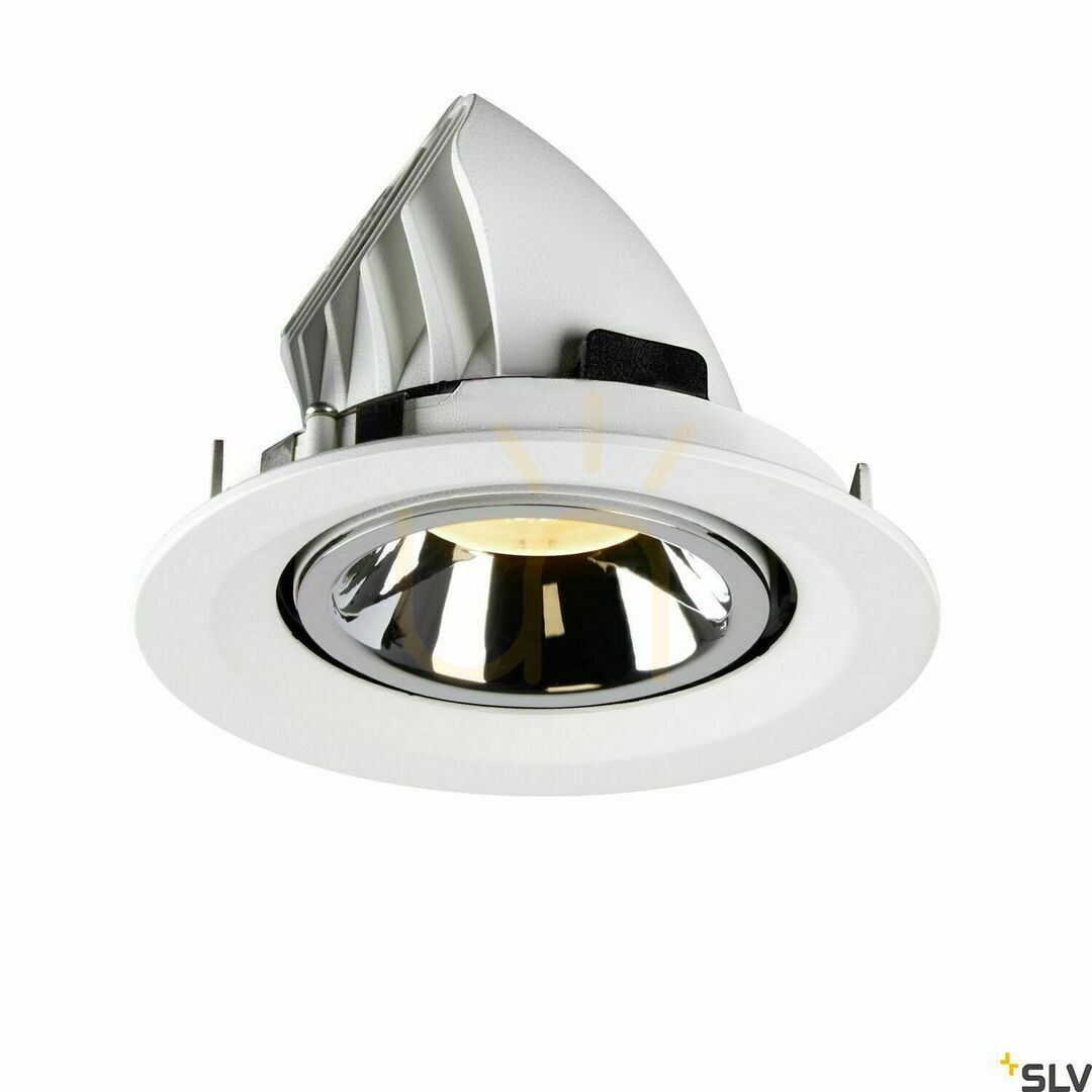 Zobacz Oprawa wpuszczana SLV NUMINOS GIMBLE M biała/chrom 17,5W 3000K 1005953 Oprawa wpuszczana SLV NUMINOS GIMBLE M biała/chrom 17,5W 3000K 1005953