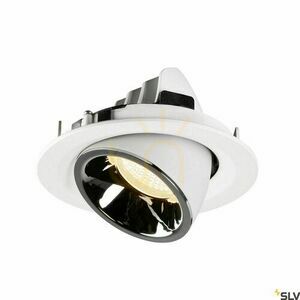 Oprawa wpuszczana SLV NUMINOS GIMBLE M biała/chrom 17,5W 2700K 1005935 small 2