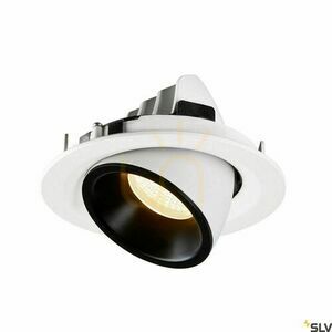 Oprawa wpuszczana SLV NUMINOS GIMBLE M biała/czarna 17,5W 2700K 1005936 small 2
