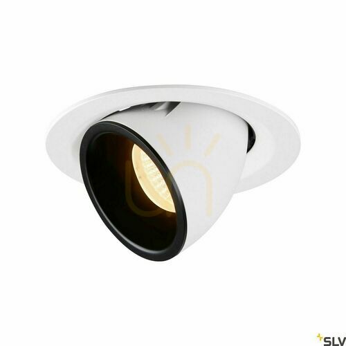 Sprawdź Oprawa wpuszczana SLV NUMINOS GIMBLE M biało-czarna LED 17,5 W 2700 K 1005930
