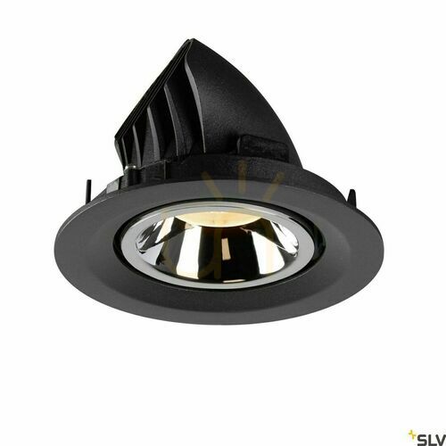 Sprawdź Oprawa wpuszczana SLV NUMINOS GIMBLE M czarna/chrom LED 17,5 W 2700 K 40° 1005926