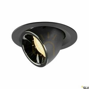 Oprawa wpuszczana SLV NUMINOS GIMBLE M czarna/chrom LED 17,5 W 2700 K 40° 1005926 small 0