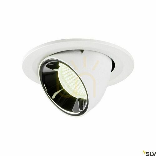 Sprawdź Oprawa wpuszczana SLV NUMINOS GIMBLE S biała/chrom 8,6W 4000K 1005920