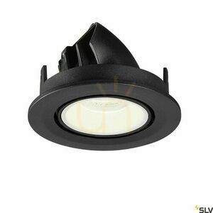 Oprawa wpuszczana SLV NUMINOS GIMBLE S czarno-biała 8,6W 4000K 1005910 small 1