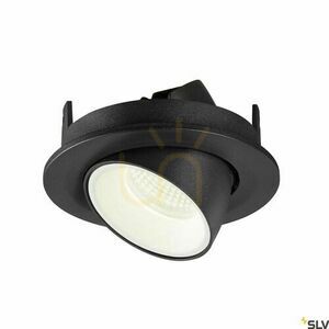 Oprawa wpuszczana SLV NUMINOS GIMBLE S czarno-biała 8,6W 4000K 1005904 small 2