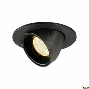 Oprawa wpuszczana SLV NUMINOS GIMBLE S czarna 8,6W 2700K 1005873 small 0