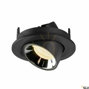Oprawa wpuszczana SLV NUMINOS GIMBLE S czarna/chrom 8,6W 2700K 1005875 small 2