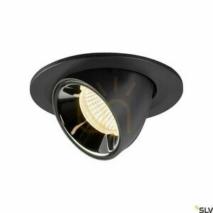 Oprawa wpuszczana SLV NUMINOS GIMBLE S czarna/chrom 8,6W 2700K 1005875 small 0