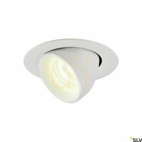 Sprawdź Oczko sufitowe SLV NUMINOS GIMBLE XS białe, LED 7 W, 730 lm, 4000 K, CRI 90, 40°, 1005862
