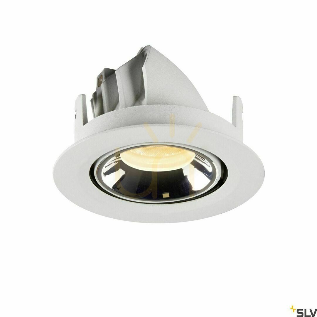Zobacz Oprawa wpuszczana SLV NUMINOS GIMBLE XS biała/chrom 7W 3000K 1005845 Oprawa wpuszczana SLV NUMINOS GIMBLE XS biała/chrom 7W 3000K 1005845