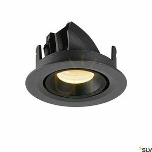 Oprawa wpuszczana SLV NUMINOS GIMBLE XS czarna 7W 2700K 640 lm 1005819 small 1