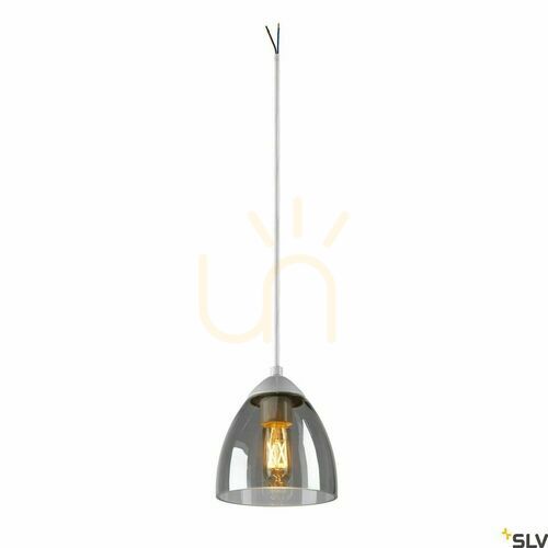 Sprawdź Lampa wisząca SLV PARA CONE GL GU10 biała 13,5 cm 1006160